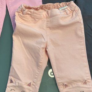 Lot of girls pants/jeggings - 5 pairs